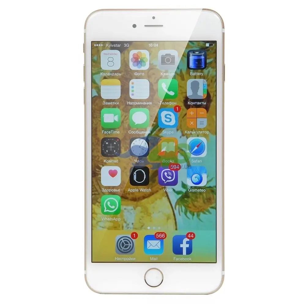 iPhone 6s Plus 128Gb Gold CDMA купить по лучшей цене в Киеве с под